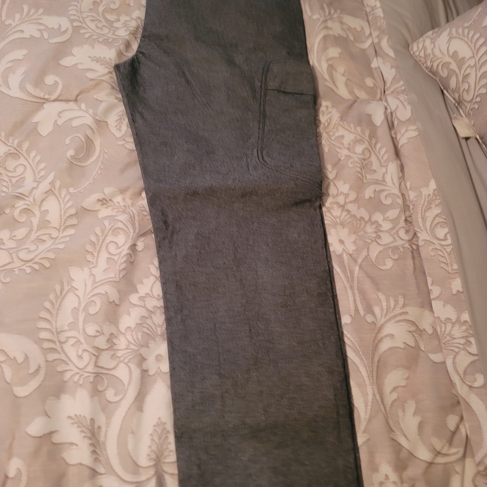 True Religion Gray Cargo Pants